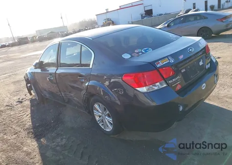 2011 Subaru Legacy 2.5I Premium из США, поврежденный, VIN 4S3BMBC65B3216064